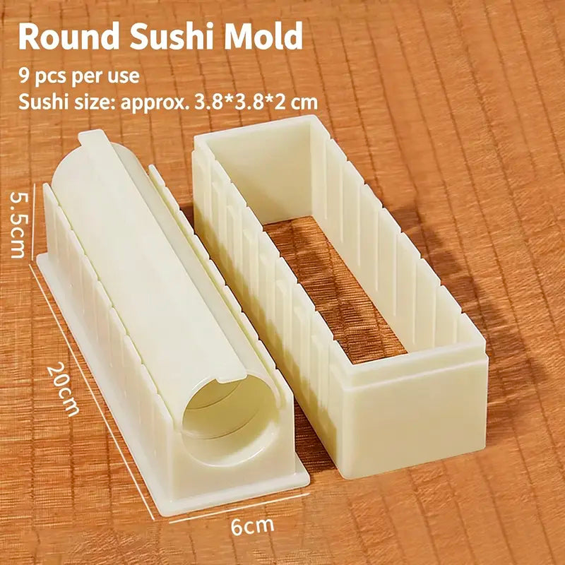 Round sushi maker mold dimensions